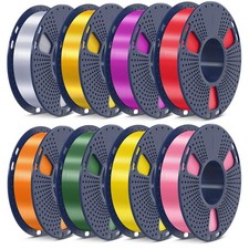 3D Printer Filament Bundle, PLA+ Silk Filament Multicolor 1.75Mm, Individually V picture