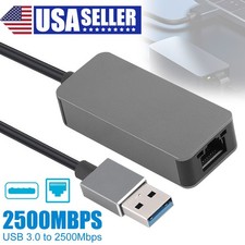 2500Mbps USB 3.0 To 2.5G RJ45 Ethernet Gigabit Lan Network Adapter Converter Hub picture