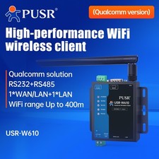 PUSR Industrial Wireless Client Serial RS232 RS485 to WiFi USR-W610s picture