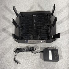 NETGEAR Nighthawk X6 R8000 AC3200 Tri-Band WiFi Router Tested Working picture