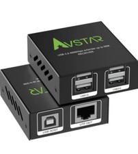 New Avstar usb 2.0 extender over ethernet 165ft 50m AV-EX50-USB cat5e/6 picture