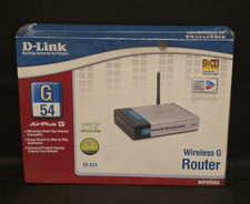 D-Link AirPlus G DI-524 Wireless G Router 4-Port 10/100 Mbps New Sealed picture
