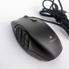 Logitech Logicool G600 MMO Gaming Mouse Wired USB Black Used New Mouse Feet picture