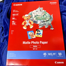 Canon Matte Photo Inkjet Paper, 8.5 mil., 8.5x11