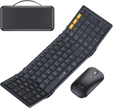 ProtoArc Foldable Keyboard and Mouse, XKM01 True Full-Size Folding Wireless picture