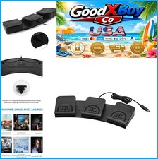 USB Triple Foot Pedal Switch Programmable Keyboard Mouse Control 3 Key picture