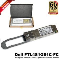Dell QSFP-40G-SM4 40GbE 850nm QSFP+ Optical Transceiver MMF LC Duplex 77KC3 picture