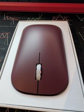 Title: Microsoft Surface Mobile Mouse - Burgundy - Bluetooth Wireless (Open Box) picture