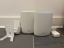 NETGEAR Orbi RBK50 AC3000 Mesh WiFi RBR50v2 Router + RBS50v2 Satellite Tested picture