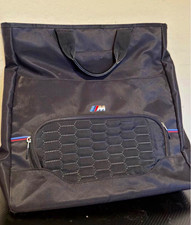 Genuine BMW AMG Bag Large Laptop Travel Commute Carry On Messenger Bag Black picture