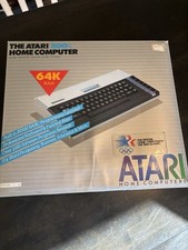 Atari 800XL Home Computer 64K RAM in Original Box 1984 Olympic Edition Untested picture