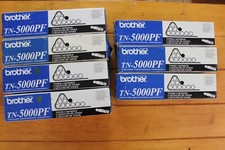 LOT OF 7 Brother TN-5000PF Black Toner Cartridge Genuine OEM TN5000PF [h3] picture