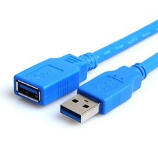 USB 3.0 Extension Cable High Speed Extender Cord Adapter Type A Male to Female picture