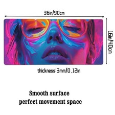 1pc a Bright Neon Color Palette Designed for Striking Posters, Featuring a Lar picture