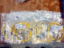 LOT OF 30 NEW FIBER OPTIC SX165YLLUSCS PATCH CORDS  picture