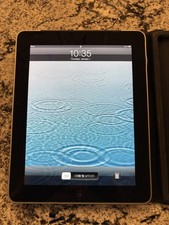 Apple iPad 2010 3G cellular, WiFi, bluetooth, OS 5.1.1,  64GB, Model A 1337 picture