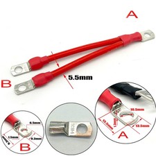 M6/M10 Tinned Copper Battery Cable 10AWG Y Power Wire Car,Marine,Inverter,RV picture