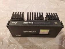 GENUINE Intel SL2HE Pentium II  MMX 266MHz-512K CPU Slot 1 80522PX266512EC picture