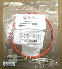 ENET MultiMode SC/LC Duplex Fibre Patch Cable (1 meter) SCLC-1M-ENC ✅❤️️✅❤️️  picture