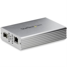 StarTech Ethernet Fiber Media Converter - 10Gb - RJ45 Copper to Fiber Converter picture