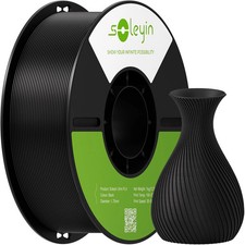 PLA Filament 1.75mm, Neatly Wound 3D Printer Filament 1kg Spool (2.2lbs), High-S picture