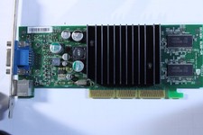 Nvidia GeForce4 MX 420 64MB AGP Video Card Dell 5H175 VGA S-Video Vintage GPU picture