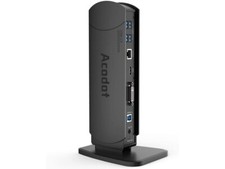 Acodot USB 3.0 Universal Laptop Docking Station Hub Dual Monitor picture