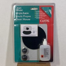 Vintage Curtis Clean Mouse Kit Cleaning Kit for Improved Tracking New Sealed picture