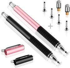 Universal Stylus,2 in 1 Precision Series Disc Stylus Touch Screen Pens for Al... picture