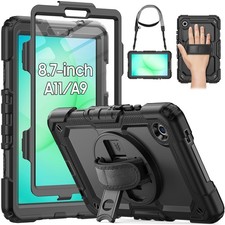 HXCASEAC Case for Samsung Galaxy Tab A9/A11 8.7 Inch, Protective with Screen ... picture