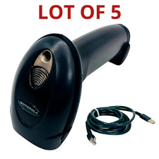 LOT OF 5 Zebra Motorola Symbol DS4208 1D/2D Handheld Barcode Scanner w/USB Cord picture