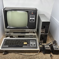 FOR PARTS Radio Shack TRS-80 Computer Expansion Interface Display Mini Disk READ picture