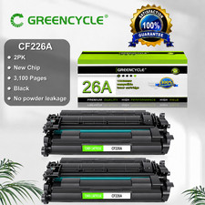 GREENCYCLE 2PK CF226A 26A Toner Cartridges For HP Laserjet Pro M402n MFP M426fdw picture