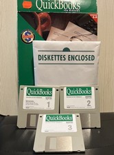 QuickBooks for Macintosh Version 3.0 Floppy Disk Vintage Accounting Software picture