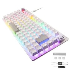 ELECOM Gaming Keyboard V custom VK720A Rapid Trigger Analog Switch White picture