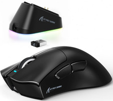 ATTACK SHARK V3 PRO Wireless Gaming Mouse Ultralight 25000 DPI RGB Charging Dock picture