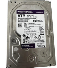 Western Digital WD Purple 8TB HDD SATA lll Surveillance Hard Disk Drive WD81PURZ picture