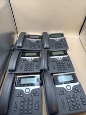 Lot Of 6 Cisco IP Phone CP-7841 No Stand picture