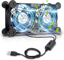 80Mm Dual Cooling Fan with Temperature Controller picture