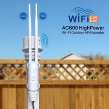 AC600 WiFi Long Range Extender Outdoor 2.4Ghz/5Ghz WiFi Repeater Weatherproof picture