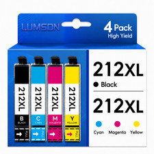 4Pack 212XL Ink for T212XL Expression XP-4100 XP-4105 Color Cartridges picture
