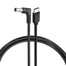 MECCANIXITY USB C to DC Power Cable 15V 3A 45W 5.5x2.1mm 1.0m/3.3ft, Black picture