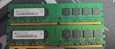2 x 1GB RAM PC2-5300U DDR2-667 Non-ECC desktop memory modules picture