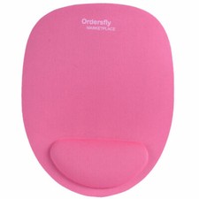 10 Pack - Wrist Rest Support Mousepad Mice Mat for PC Laptop Computer - Pink picture
