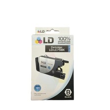 LD Recycled Ink Cartridge B Black Cartridge: LD-LC75BK Suitable for Brother picture