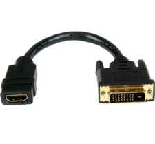 StarTech HDDVIFM8IN StarTech.com 8in HDMI to DVI-D Video Cable Adapter  picture