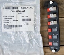 Corning CCH-CP06-A8 Panel 3 LC MM/Multimode, Duplex, 6 Fiber 62.5um OM1 picture