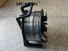 300M ST-ST Outdoor Armored Singlemode 2 Strands with Fiber Tactical Cable Reel picture