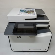 HP PageWide Enterprise Color MFP 586 Inkjet Printer NO INK Wi-Fi Duplex READ**** picture