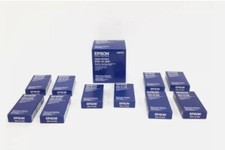 200 Genuine Epson ERC-23BR Black Red Ink Ribbon Cartridges TM-267 TM-280 Printer picture
